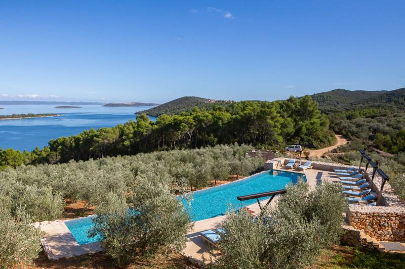 Luksuzna Vila Nai s Bazenom Dugi Otok