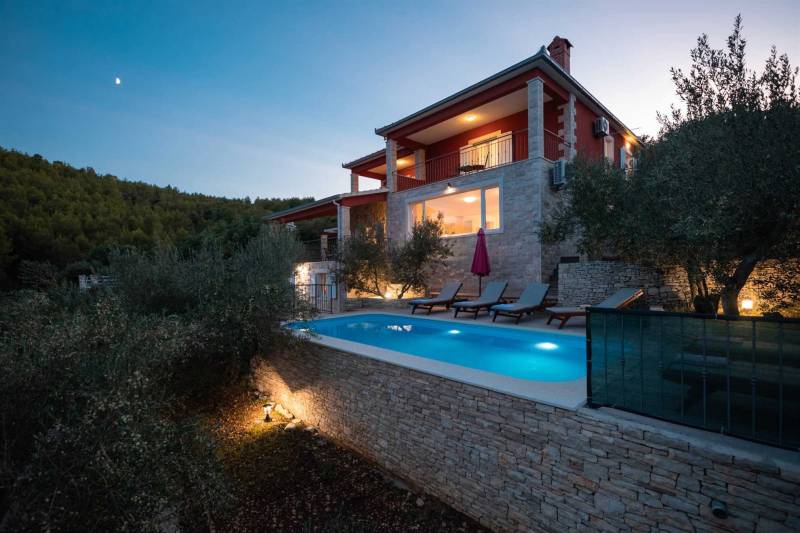 Luxusvilla Stairway to Heaven mit Pool Korčula