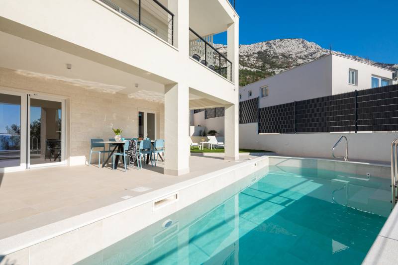 Villa Ciao Bella med Basseng Makarska
