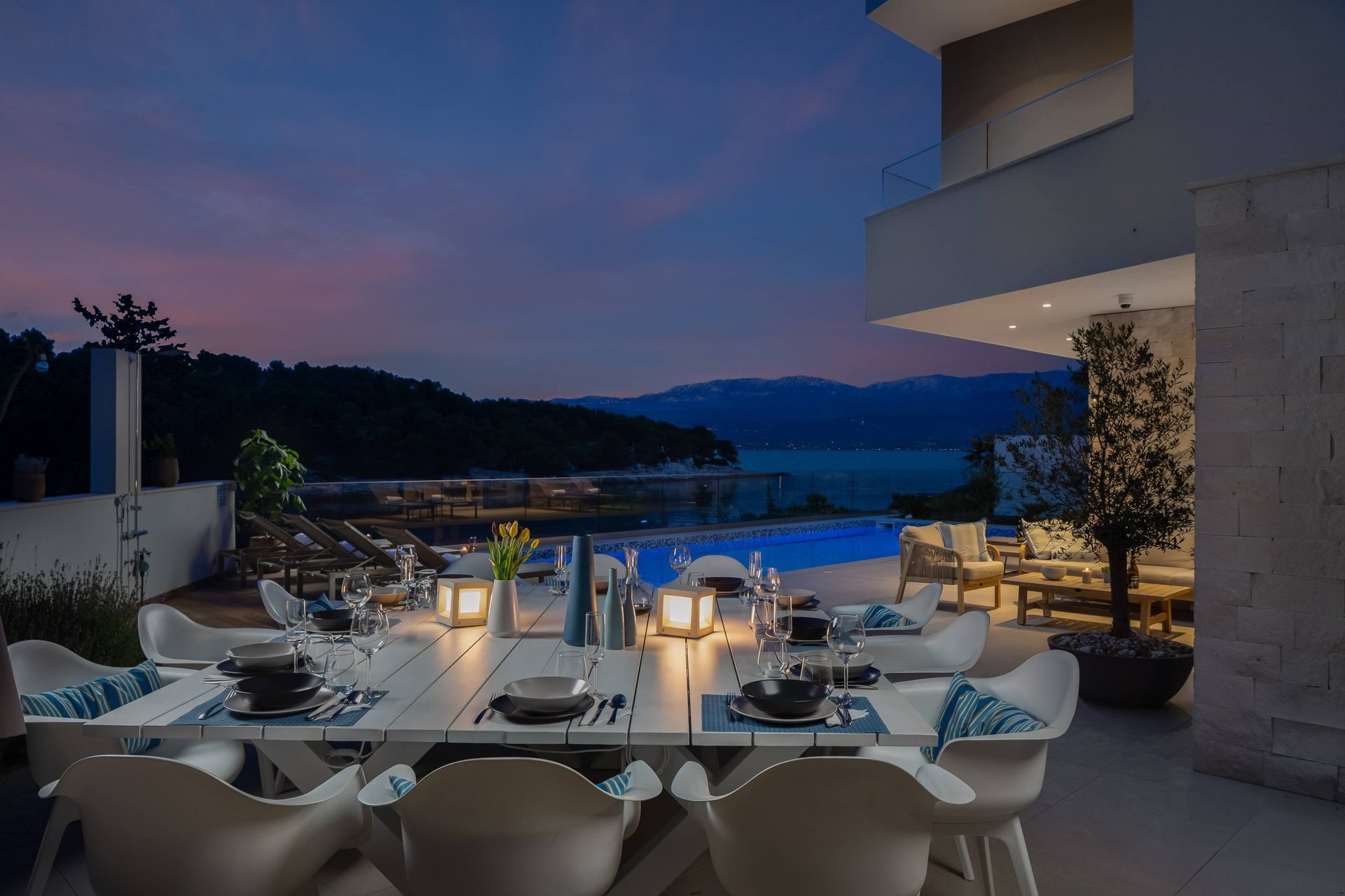 Luxurious villa, Brac island, Croatia
