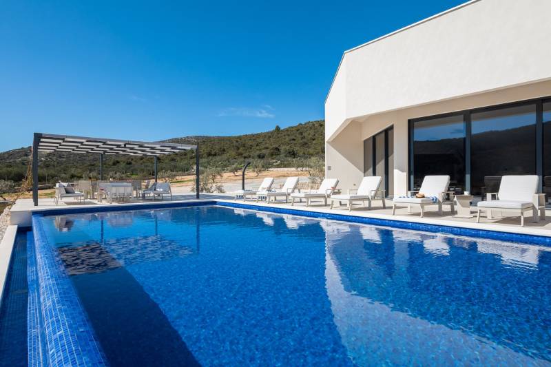 Villa Blue Hacienda with Pool Trogir