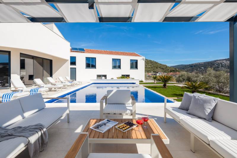 Villa Blue Hacienda with Pool Trogir