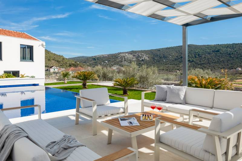 Villa Blue Hacienda with Pool Trogir