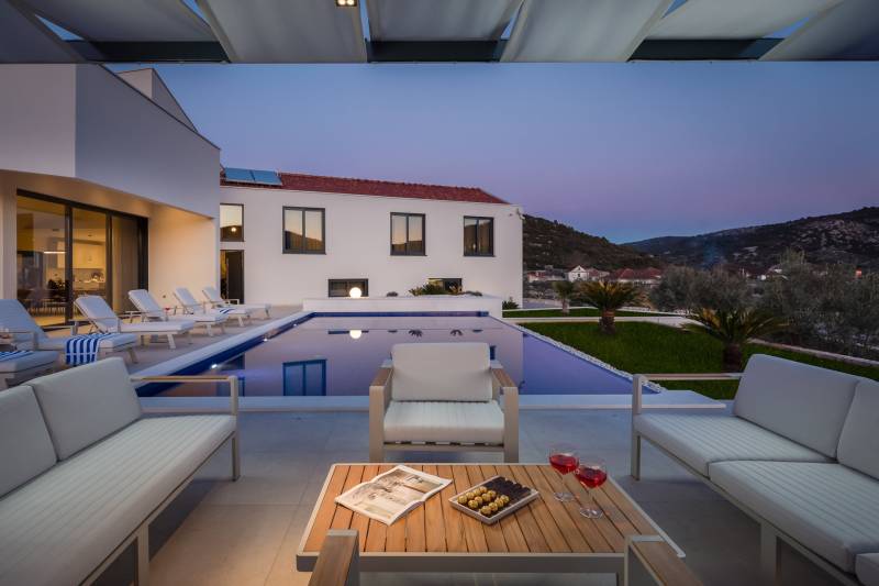 Villa Blue Hacienda with Pool Trogir
