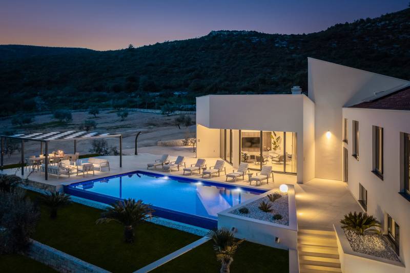 Villa Blue Hacienda with Pool Trogir