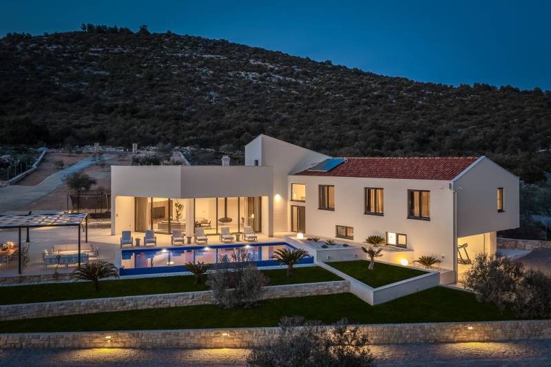 Villa Blue Hacienda with Pool Trogir