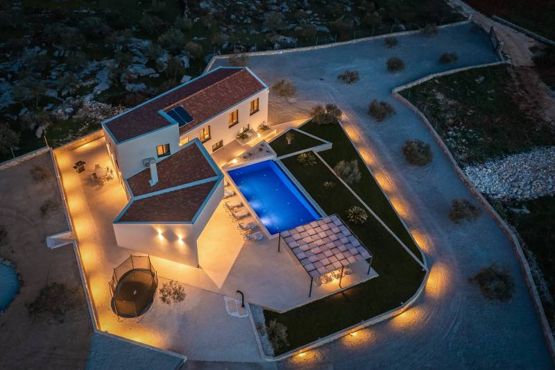 Villa Blue Hacienda with Pool Trogir