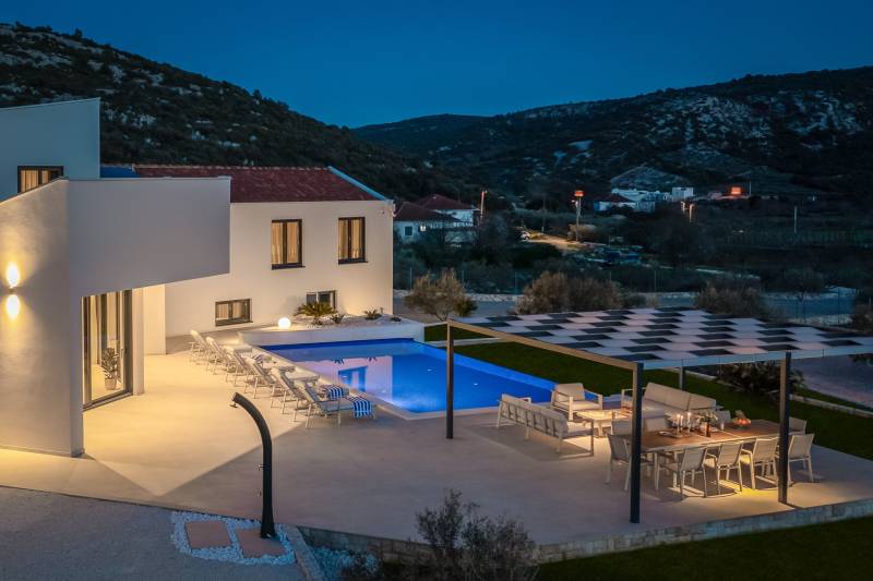 Villa Blue Hacienda with Pool Trogir