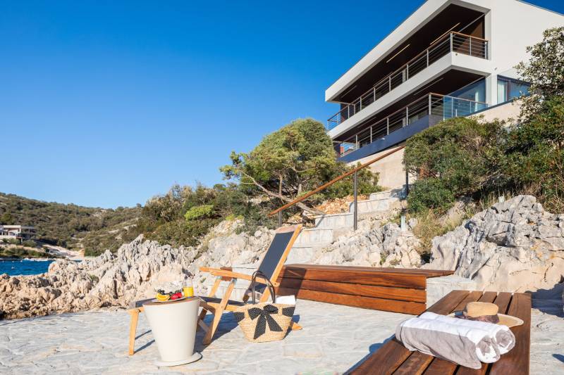 Vila Punta Planka na Plaži s Bazenom Primošten