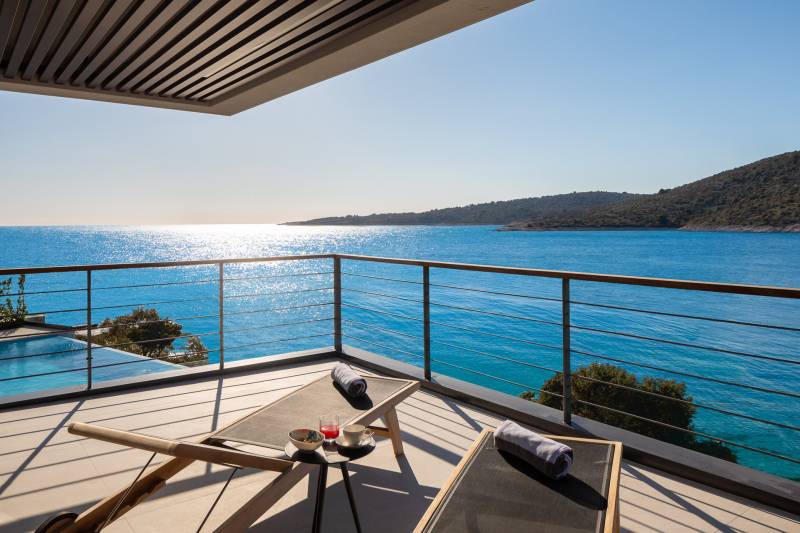 Vila Punta Planka na Plaži s Bazenom Primošten