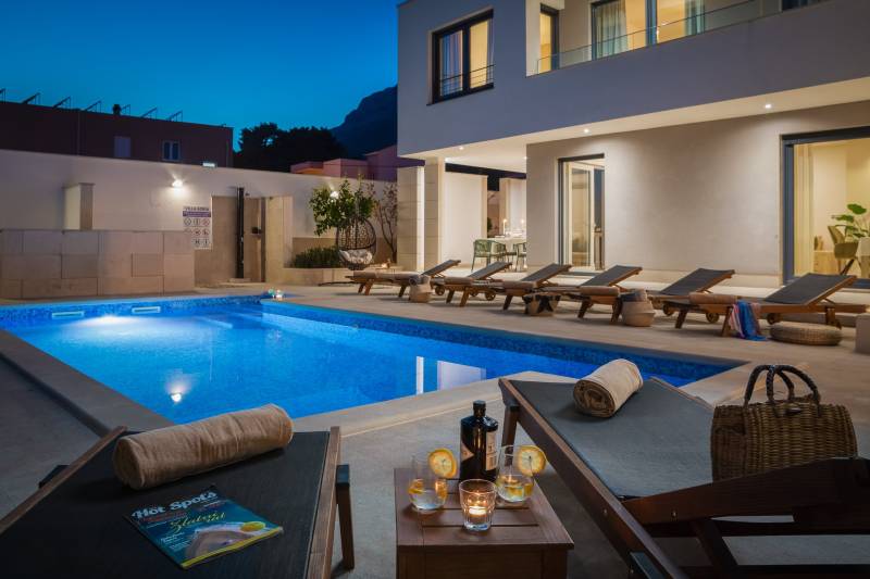 Luxusvilla Encanto mit beheiztem Pool Split