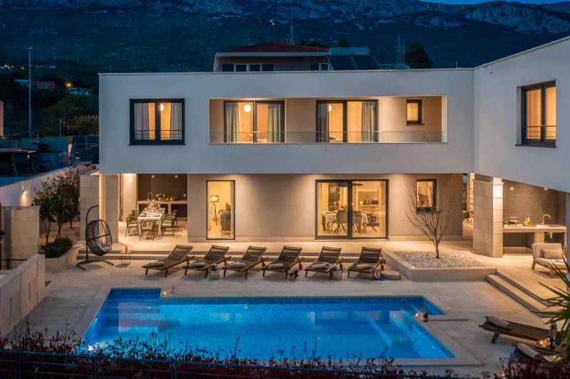 Luxusvilla Encanto mit beheiztem Pool Split