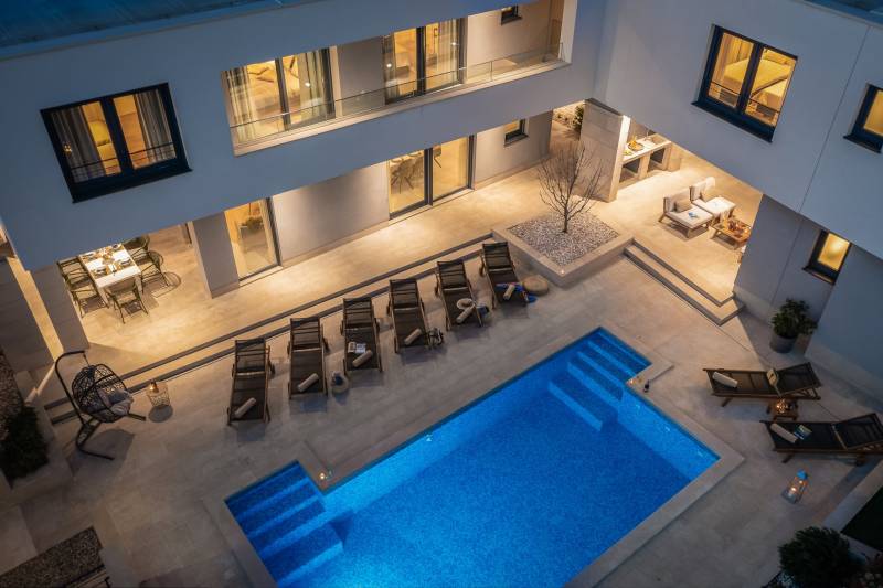 Luxusvilla Encanto mit beheiztem Pool Split