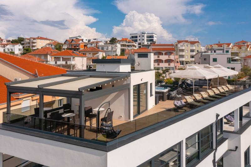 Beach Villa Valentina Penthouse Trogir