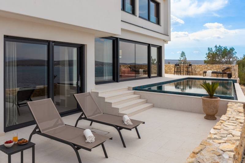Luxusvilla Sinatra mit Pool Zadar