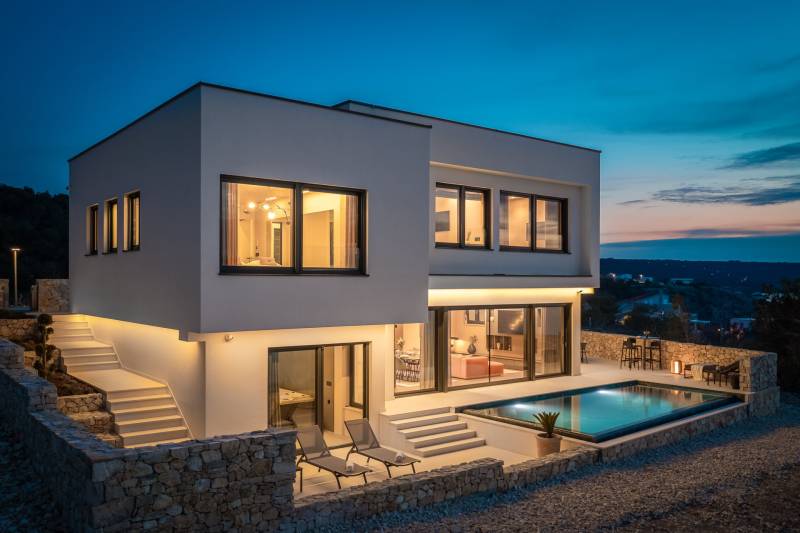 Luxusvilla Sinatra mit Pool Zadar