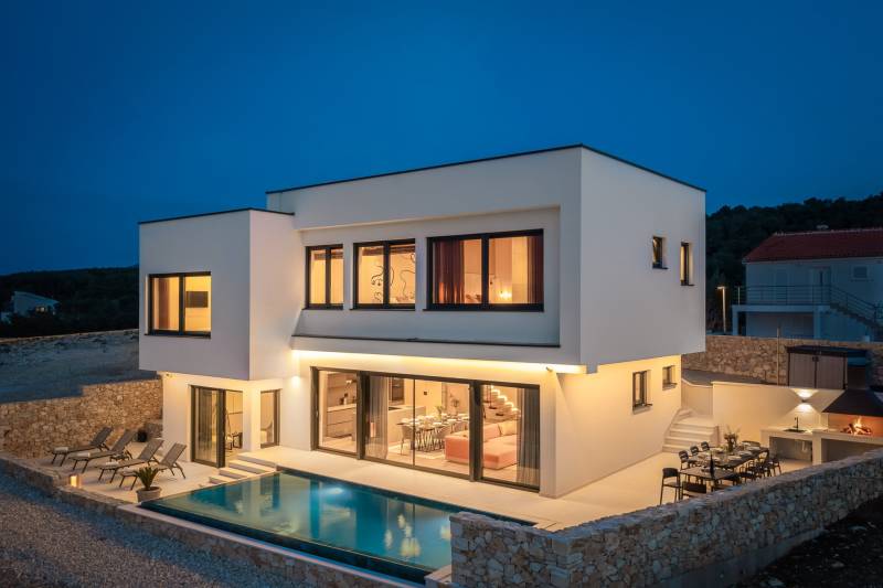 Luxusvilla Sinatra mit Pool Zadar