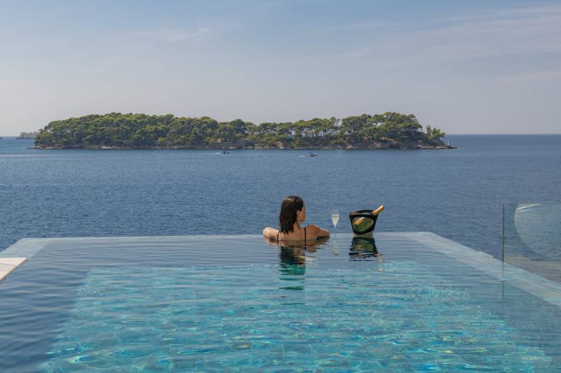 Luksusowa Willa Casa Del Mare z Basenem Dubrovnik