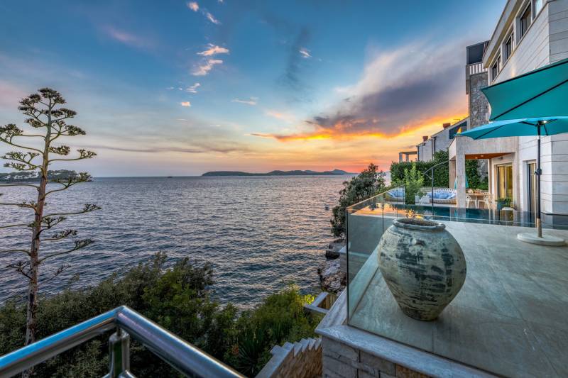 Luksusowa Willa Casa Del Mare z Basenem Dubrovnik