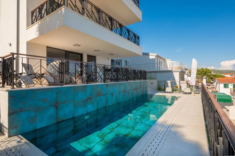 Luxury Villa Sun Ray with Pool Trogir