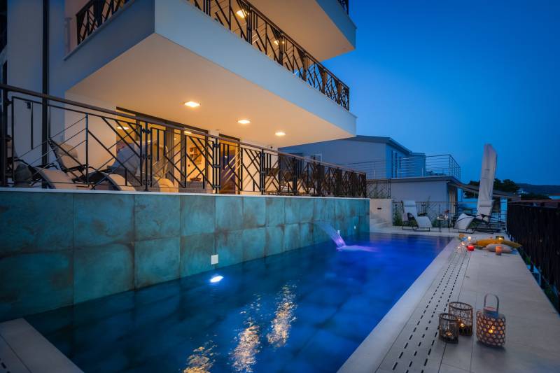 Luxury Villa Sun Ray with Pool Trogir