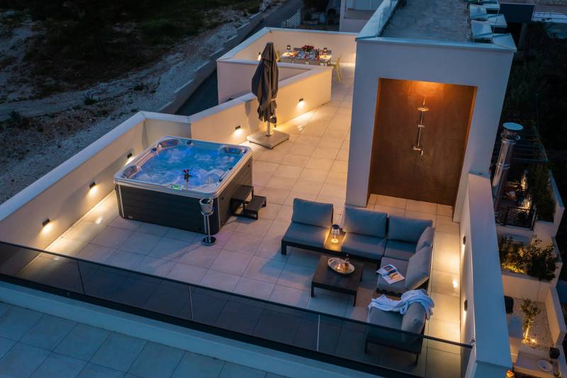 Luxury Villa Sun Ray with Pool Trogir