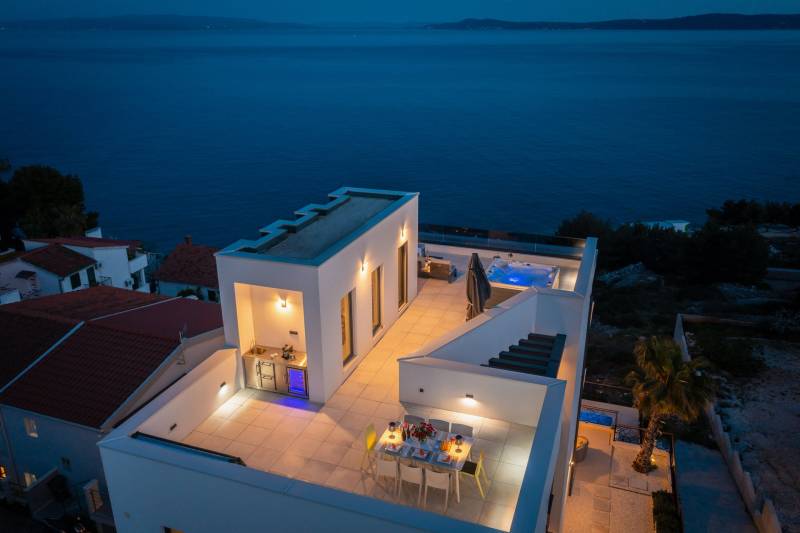 Luxury Villa Sun Ray with Pool Trogir