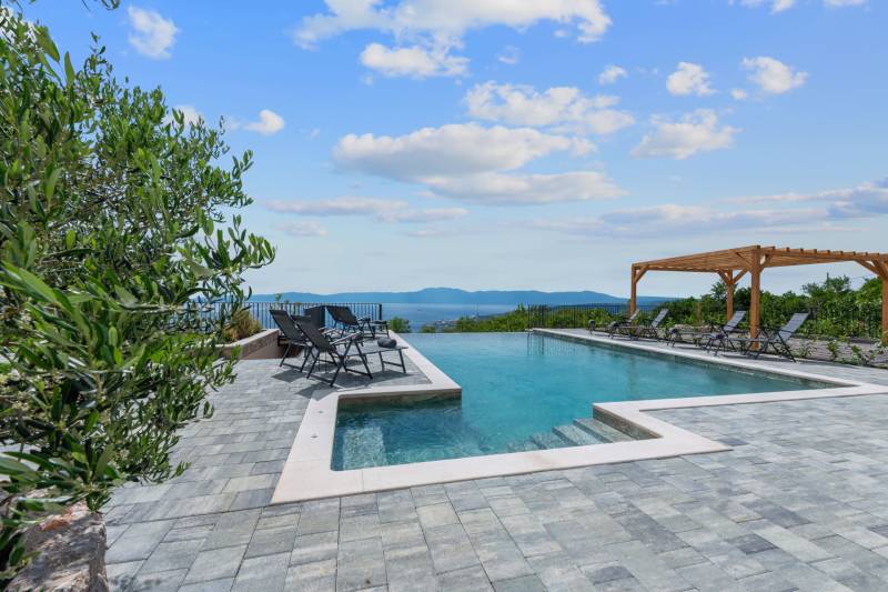 Villa Aqua Sky with Pool Rijeka