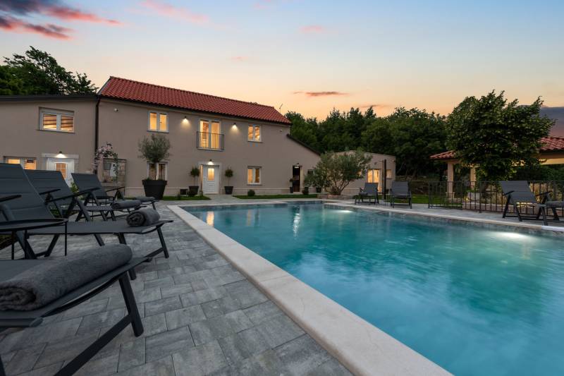 Villa Aqua Sky with Pool Rijeka