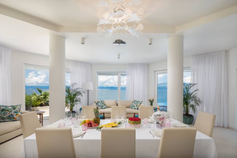 Beachfront Villa Octagon with Pool Brač