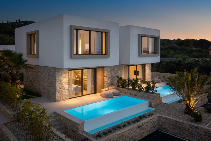 The Palms Resort - Duplex Vila Beach I Pašman