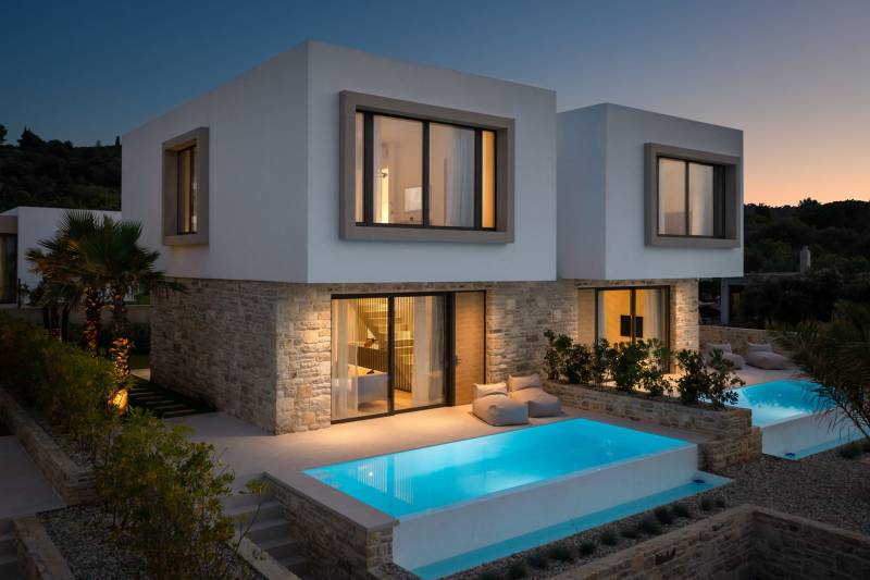 The Palms Resort - Duplex Vila Beach I Pašman