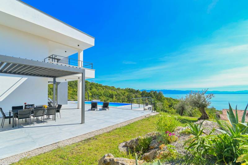 Vila Vista Sul Mare s Bazenom Opatija