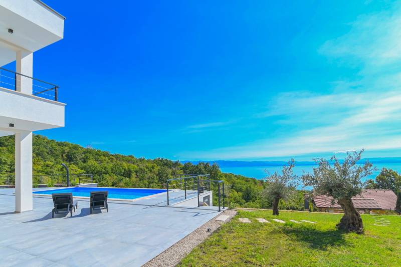 Vila Vista Sul Mare s Bazenom Opatija