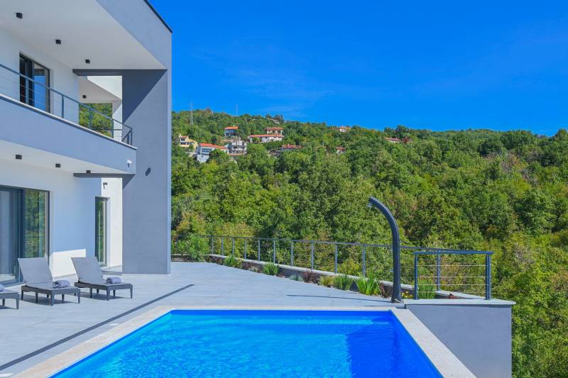 Vila Vista Sul Mare s Bazenom Opatija