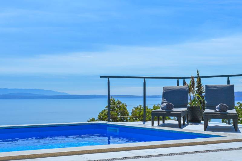 Vila Vista Sul Mare s Bazenom Opatija