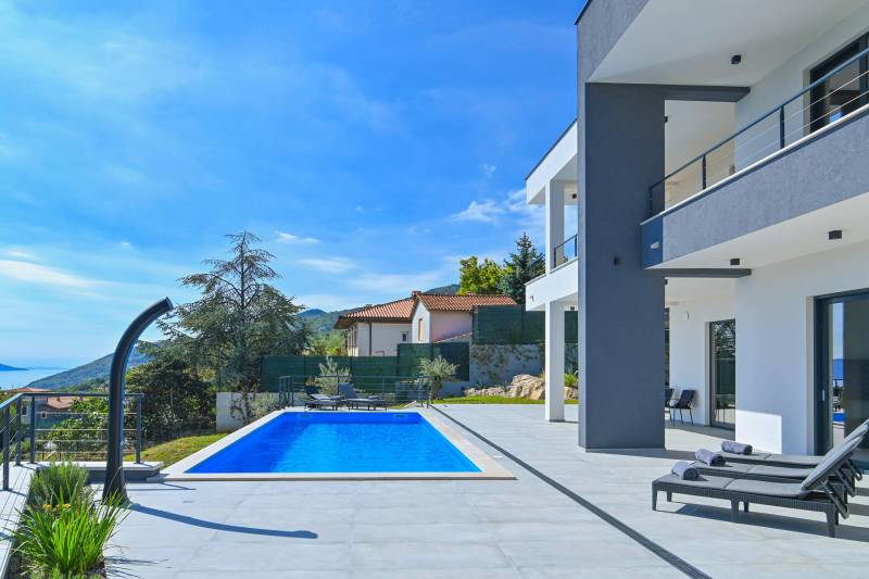 Vila Vista Sul Mare s Bazenom Opatija