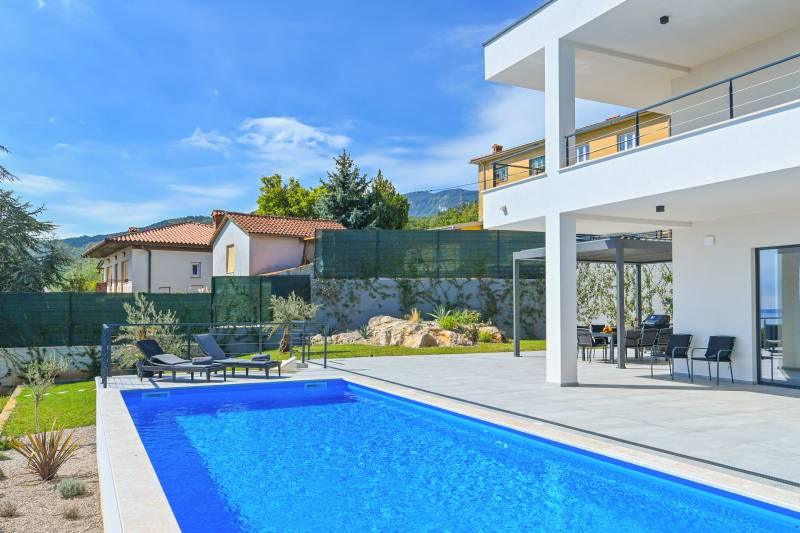 Vila Vista Sul Mare s Bazenom Opatija
