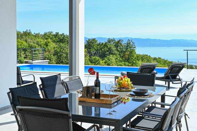 Vila Vista Sul Mare s Bazenom Opatija