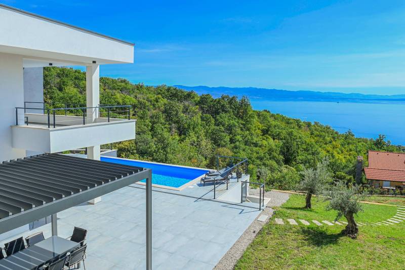 Vila Vista Sul Mare s Bazenom Opatija