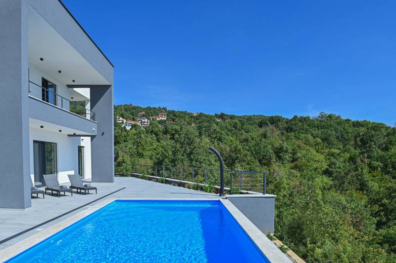 Vila Vista Sul Mare s Bazenom Opatija