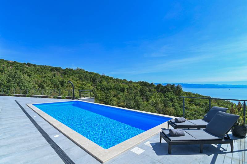 Vila Vista Sul Mare s Bazenom Opatija
