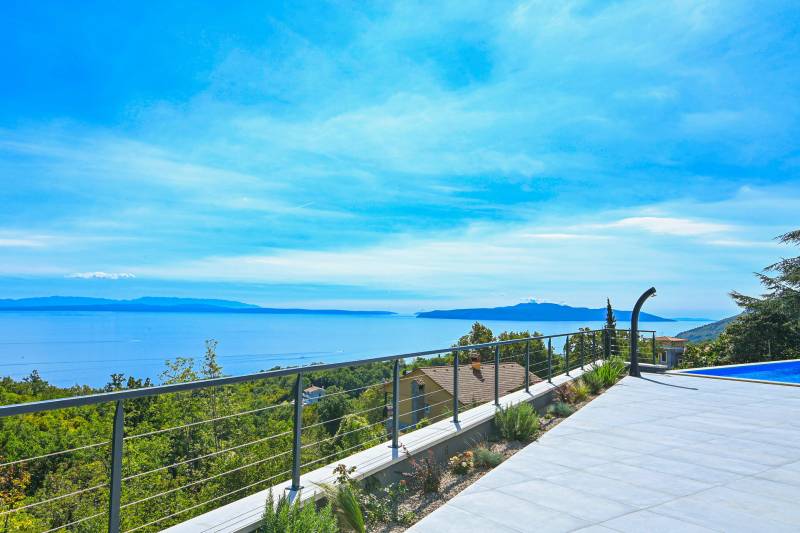 Vila Vista Sul Mare s Bazenom Opatija