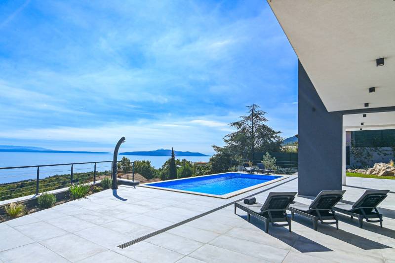 Vila Vista Sul Mare s Bazenom Opatija