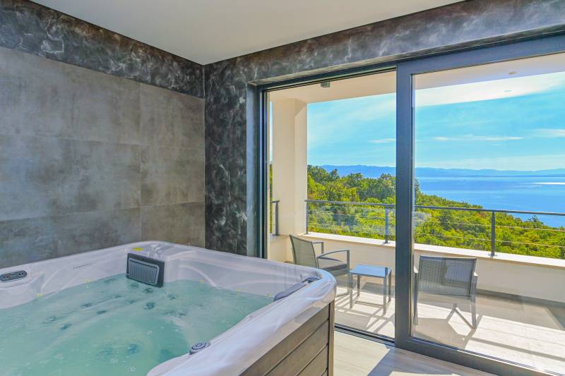 Vila Vista Sul Mare s Bazenom Opatija