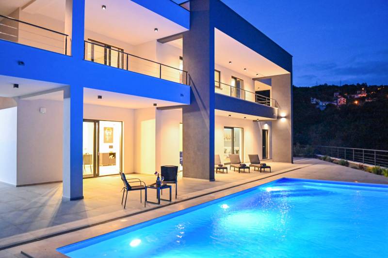 Vila Vista Sul Mare s Bazenom Opatija