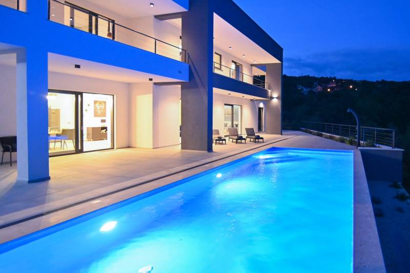 Vila Vista Sul Mare s Bazenom Opatija