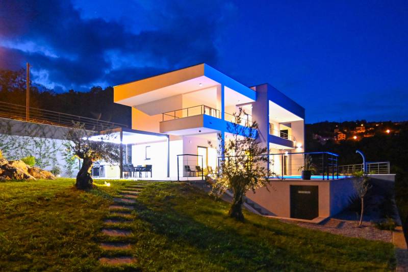Vila Vista Sul Mare s Bazenom Opatija