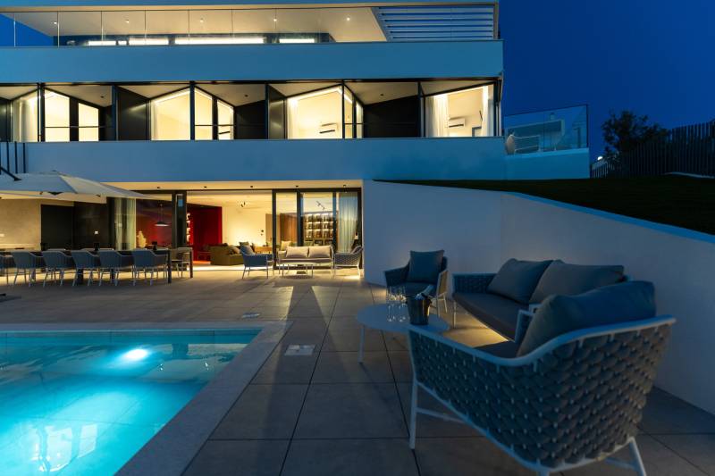 Luxusvilla Sunset Palazzo mit Pool Murter