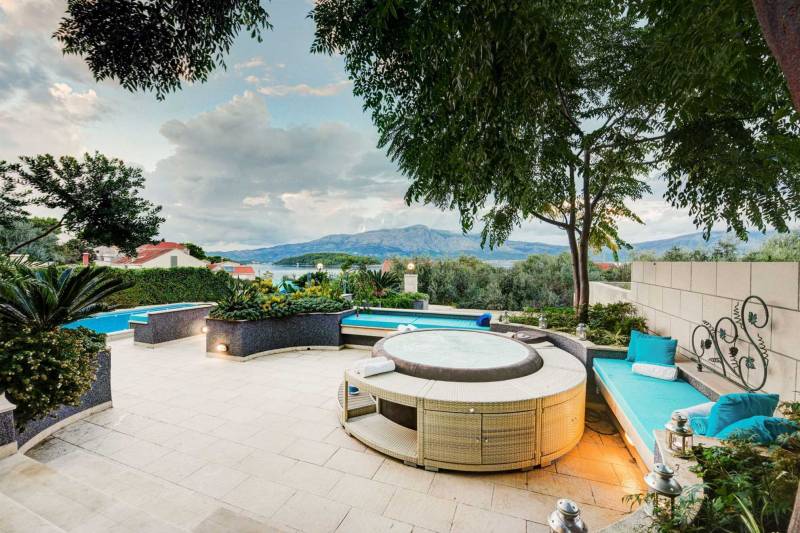 Villa Korkyra mit Pool Korčula